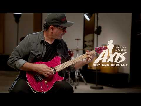 Ernie Ball Music Man Axis 30th Anniversary TRANSLUCENT RED 100 units LIMITED 6 String Electric Guitar *AUTHORIZED DEALER image 6