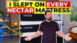 Nectar Hybrid Mattress Review - I Review & Test All The Nectar Hybrid Mattress Models! (UPDATE!)