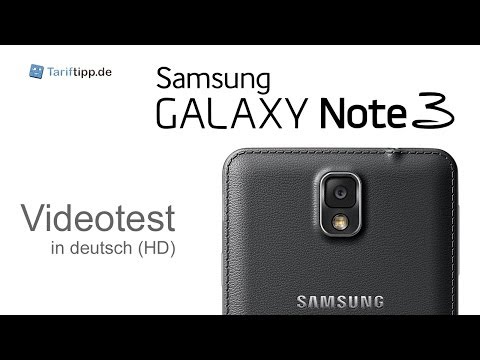Samsung Galaxy Note 3 | Test in deutsch (HD)