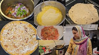 Itni purani helper ko chori karte hue pakar lia || Channe ki daal ka halwa || Bengan gosht