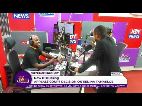 Ssmson Lardy Anyenini on the Court of Appeals Decision to Acquit and Discharge Sedina Tamakloe