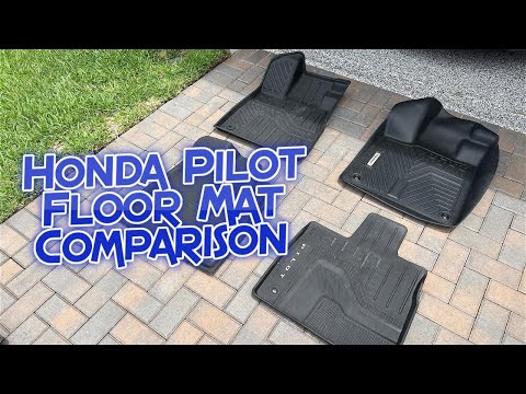 The Honda Pilot Floor Mat Shootout! - Which is the BEST?