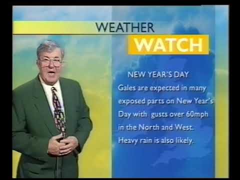 BBC2 Weather and closedown- 1st Jan 1998