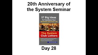 Day 28 - The two greatest living masters are...