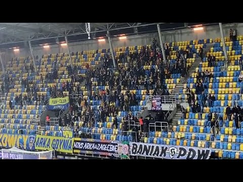 PP: Kibice na meczu Arka Gdynia - Zagłębie Lubin | 01.12.2021