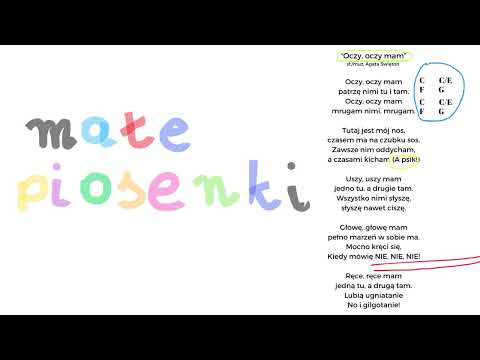 Agata Świętoń - Oczy, oczy mam (projekt "Małe piosenki")