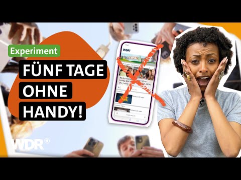 Wie lang hängst du am Smartphone und könntest du ganz drauf verzichten? | neuneinhalb | WDR