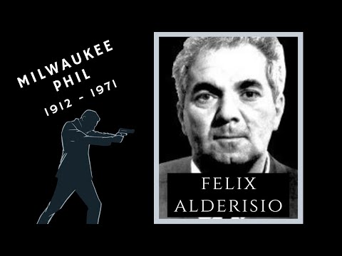 Chicago Mafia Boss Felix Anthony Alderisio AKA "Milwaukee Phil" as part of Mobsters of History