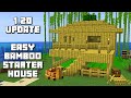 Minecraft 1.20 Bamboo Starter House!!! [EASY]