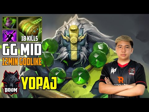 Yopaj - EARTH SPIRIT GG MID 12MIN GODLIKE | 7.31b GAMEPLAY AND BUILD - DOTA 2