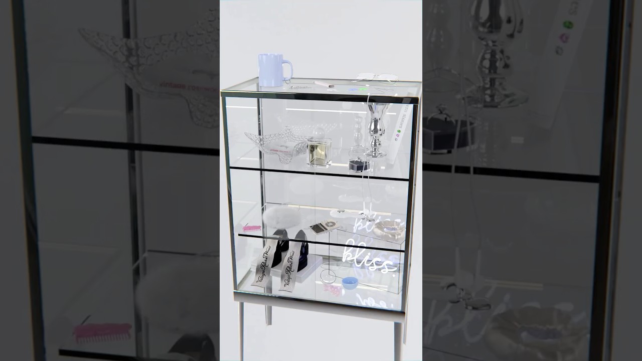 my display…♡ #blender #blender3d #3danimation