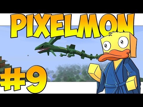 Minecraft Pixelmon: RAYQUAZA! #9 (Pixelmon Multiplayer Gameplay Pokemon Mod)