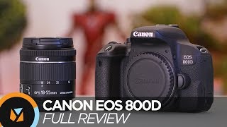 Video thumbnail for Canon EOS 800D Review by YugaTech