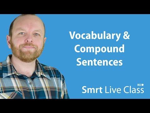 Vocabulary Compound Sentences Intermediate English with Mark 14