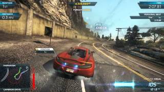 NFS Most Wanted 2012: Fully Modded Pro Mclaren MP4-12c | Most Wanted List #6, #5, #4 & #3