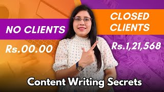 How to Get CLIENTS For Content Writing Services || USA, UK, Clients For Freelancers
