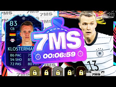THE FUNNIEST EPISODE VS HYBRID KING! RTTF KLOSTERMANN 7 MINUTE SQUAD BUILDER - FIFA 21 ULTIMATE TEAM