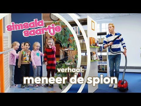 MENEER DE SPION 🎨🕵🏼 | SIMSALA SAARTJE 🐽 | Educatieve Kleutertelevisie | Kunst