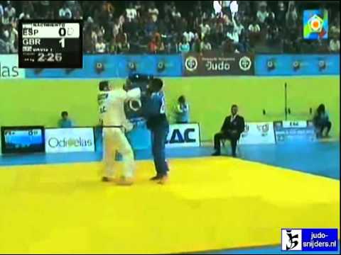 Judo 2012 World Cup Lisbon Men: Nacimiento Lorenzo (ESP) - Davis (GBR) [-81kg]