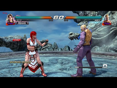 56_7 Julia ryona vs Geese - Tekken 7 ( Anakin x24 ) RTX 2060 8G #julia #nina #tekken