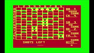 Shiphunt for the TRS-80 CoCo