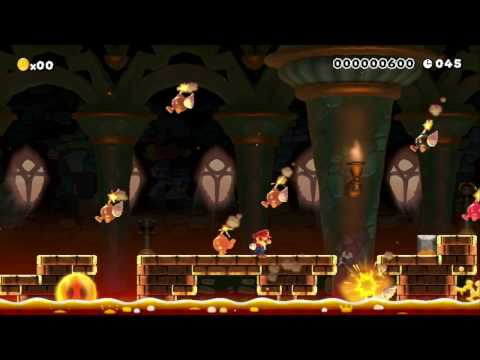 Byte Size Mario - Boom by Atlas - SUPER MARIO MAKER - NO COMMENTARY 1AT