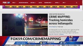Community group reacts to FOX59's new crime mapping project