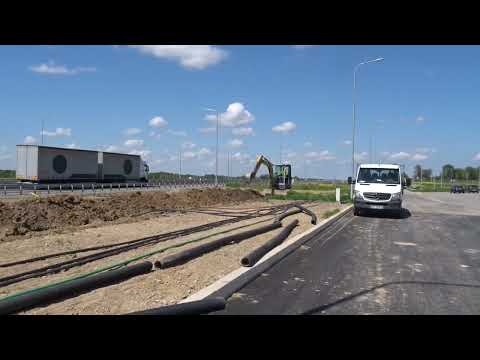 Budowa drogi ekspresowej S19 Lublin - Rzeszów odc. realizacyjny obw. Kraśnika - I tydzień maja