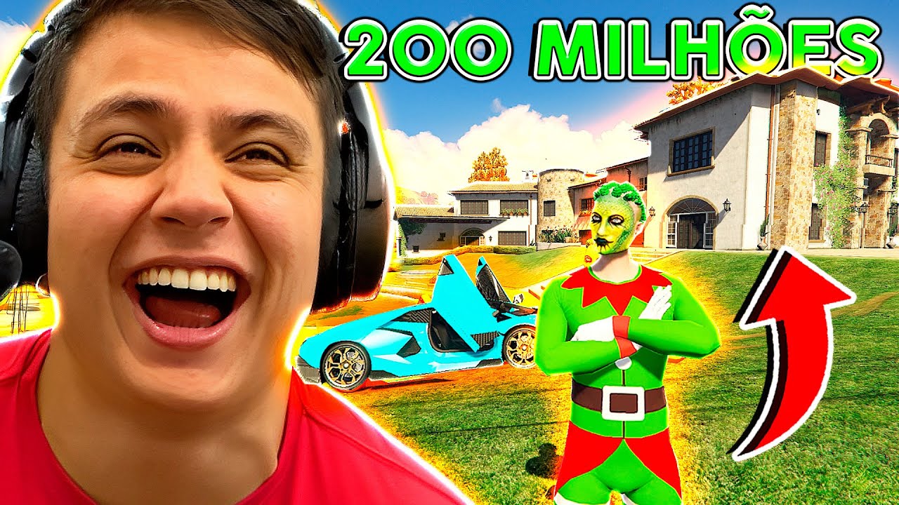 VENDI a CASA POR $200 MILHÕES no GTA RP 😱 (Paulinho O LOKO)