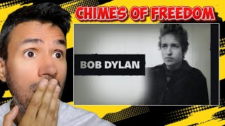 Bob Dylan - Chimes of Freedom (REACTION) WRITER REACTS - First Time Hearing It