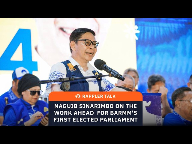 Naguib Sinarimbo on the work ahead for BARMM’s first elected parliament