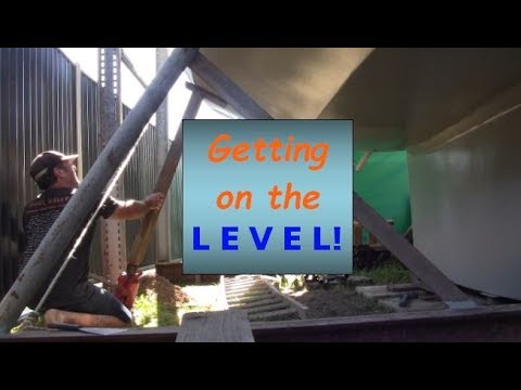 Building my steel sailing yacht Ep.20 Levelling & V berth support pt.1