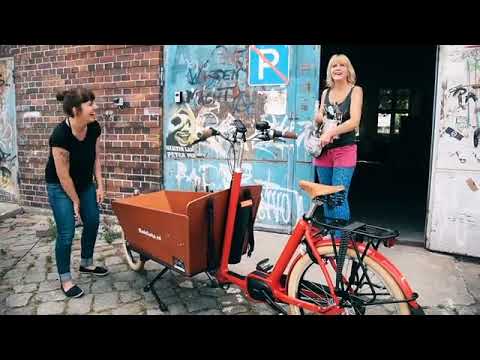 Unser Lastenrad grüßt zum Weltfahrradtag