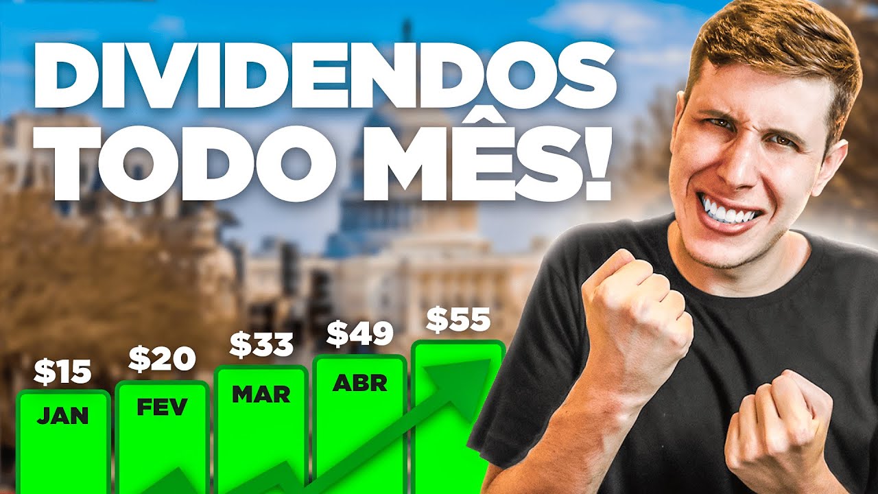 Dividendos mensais: Ações, ETFs e REITs da bolsa americana (2023)