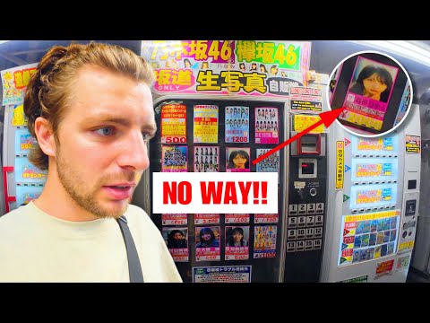 I Tried Japan’s Weirdest Mystery Vending Machines 🇯🇵