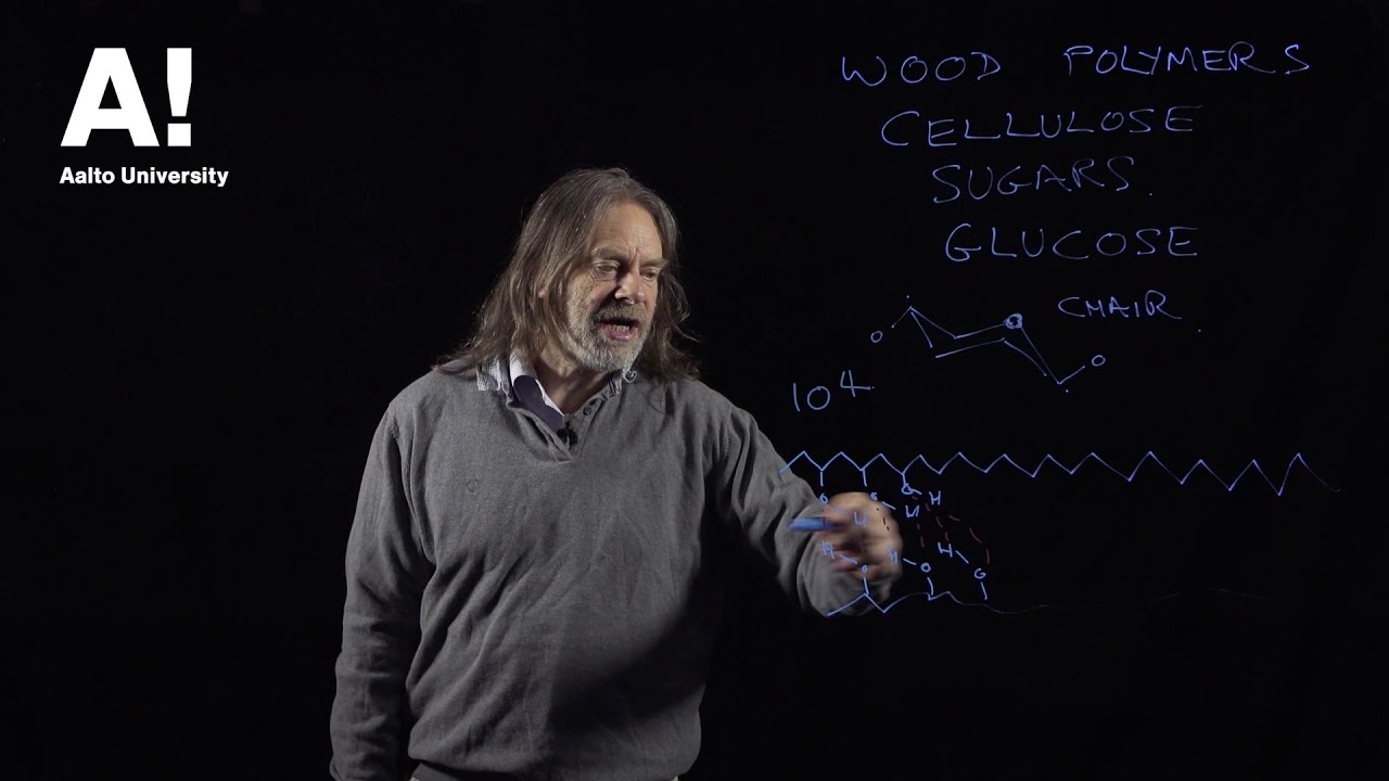 What is wood (3) wood polymers - cellulose