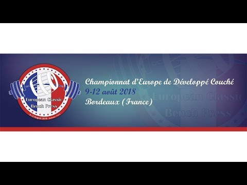 Men M3 59-83 kg medal ceremony - EUROPE DC 2018