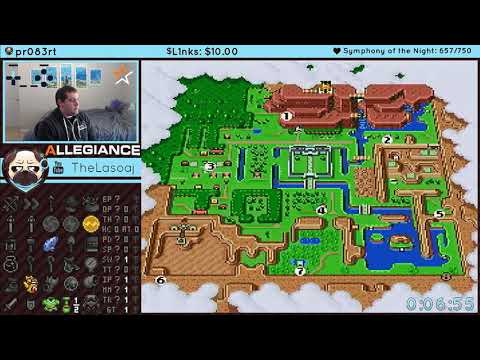 A Link to the Past | Keysanity Randomizer Race vs THE ChristosOwen