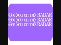 Britney Spears-Radar .Lyrics. 