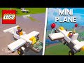 How to Build a Simple Plane in Fortnite Lego!