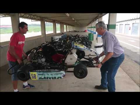 Carrinho para kart 2 em 1 ZMX