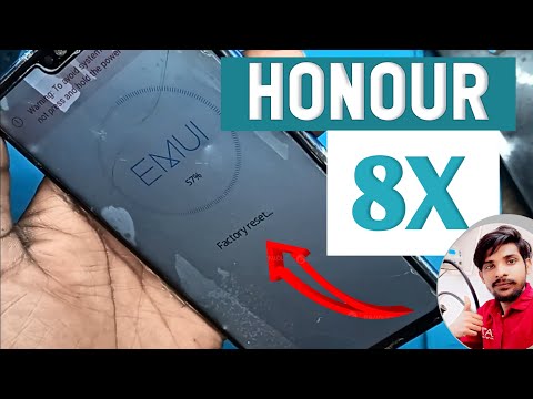 Honor 8X Hard reset/pattern unlock 2024