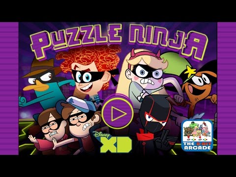 Disney XD Puzzle Ninja - Solving Puzzle Pieces Like A Master Ninja (iPad Gameplay) Video