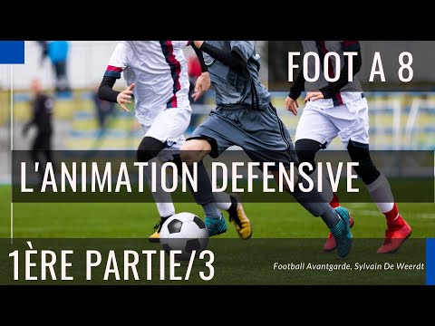 Animation défensive foot à 8 en 1-2-4-1, partie 1