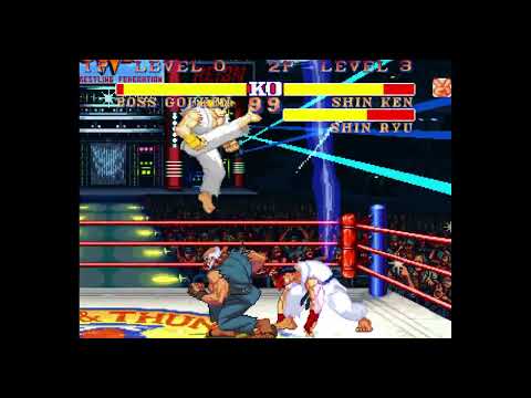 BEST MUGEN FIGHTS BOSS GOUKEN vs SHIN RYU SHIN KEN