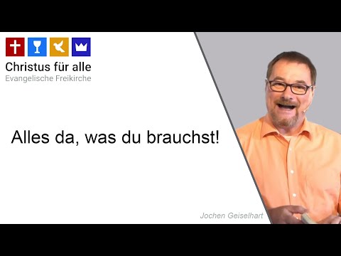 Dr. Jochen Geiselhart - Alles da, was du brauchst!