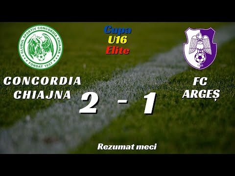 Rezumat Concordia 2-1 FC Arges Cupa Elite U16(2008),sezon 23-24