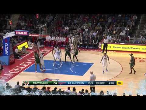 Blake Griffin's Putback Dunk   Bucks vs Clippers   December 20, 2014   NBA 2014 15 Season