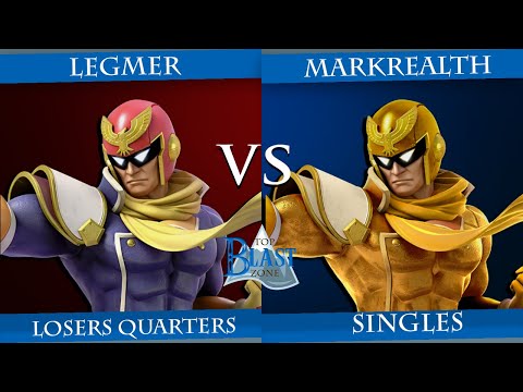 Top Blastzone 27 Losers Quarters - Legmer (Captain Falcon) Vs. Markrealth (Captain Falcon)