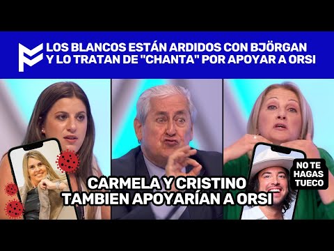 🔥THE WHITE PEOPLE ARE UPSET WITH BJÖRGAN AND TELL HIM A "CHANTA" FOR SUPPORTING ORSI🔥